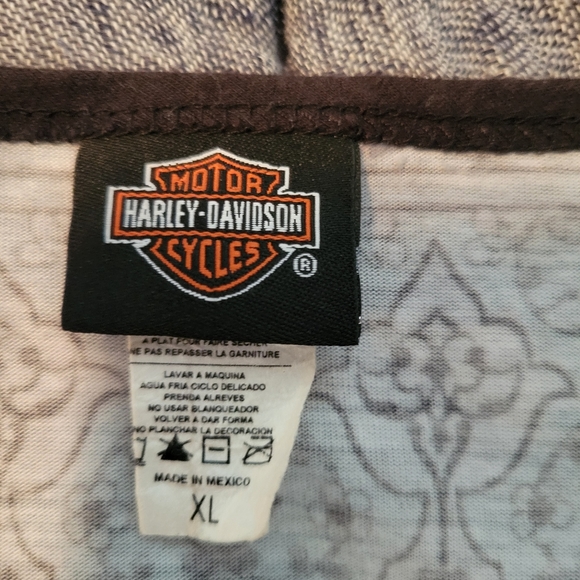 Gently used Harley Davidson embellished tank top - Picture 5 of 5